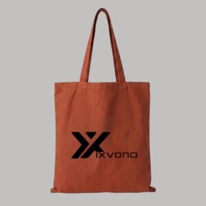 IXVONO Canvas Tote — Rust